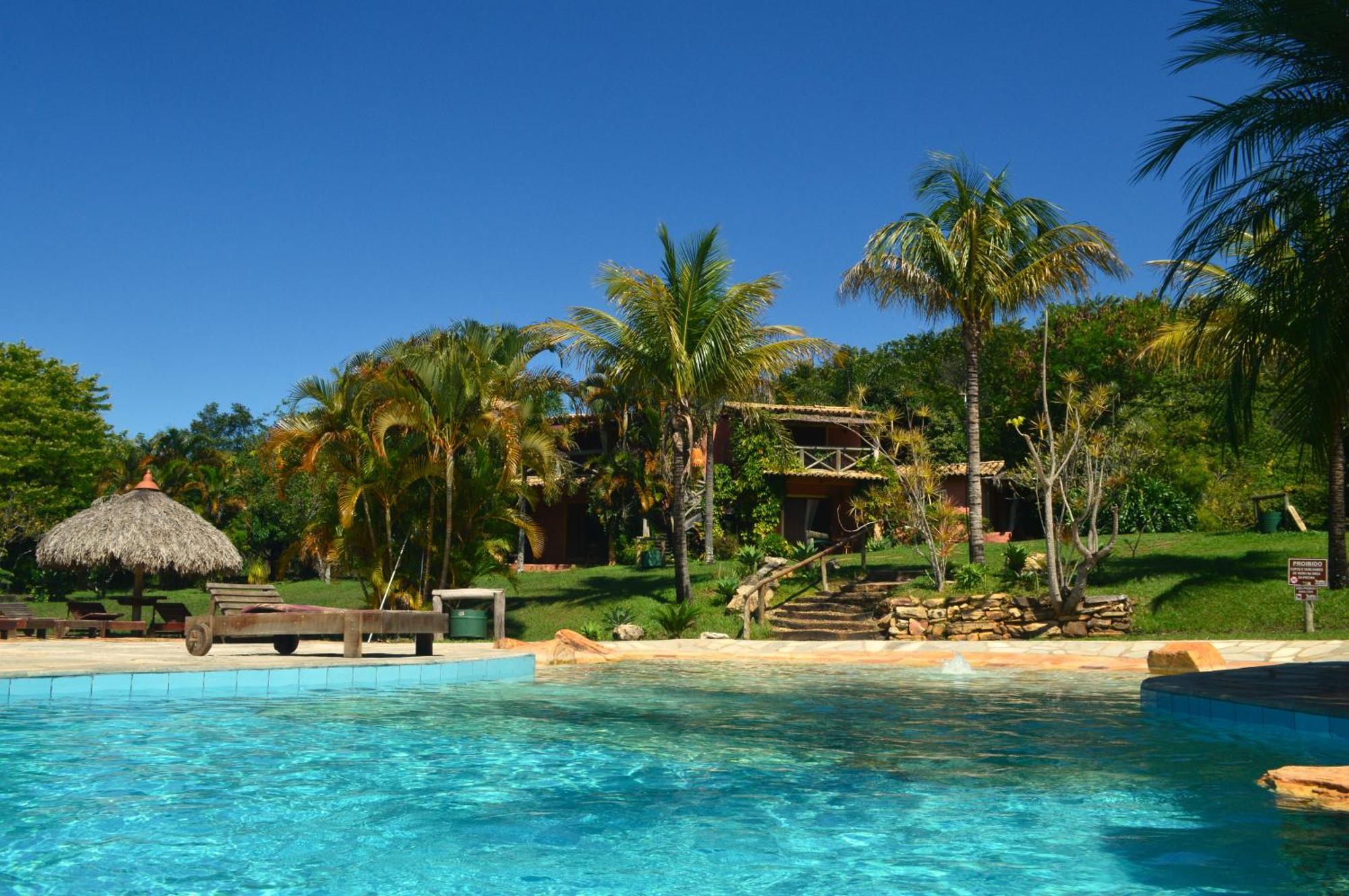 Salto Corumba Hotel Camping Clube Corumbá de Goiás Kültér fotó