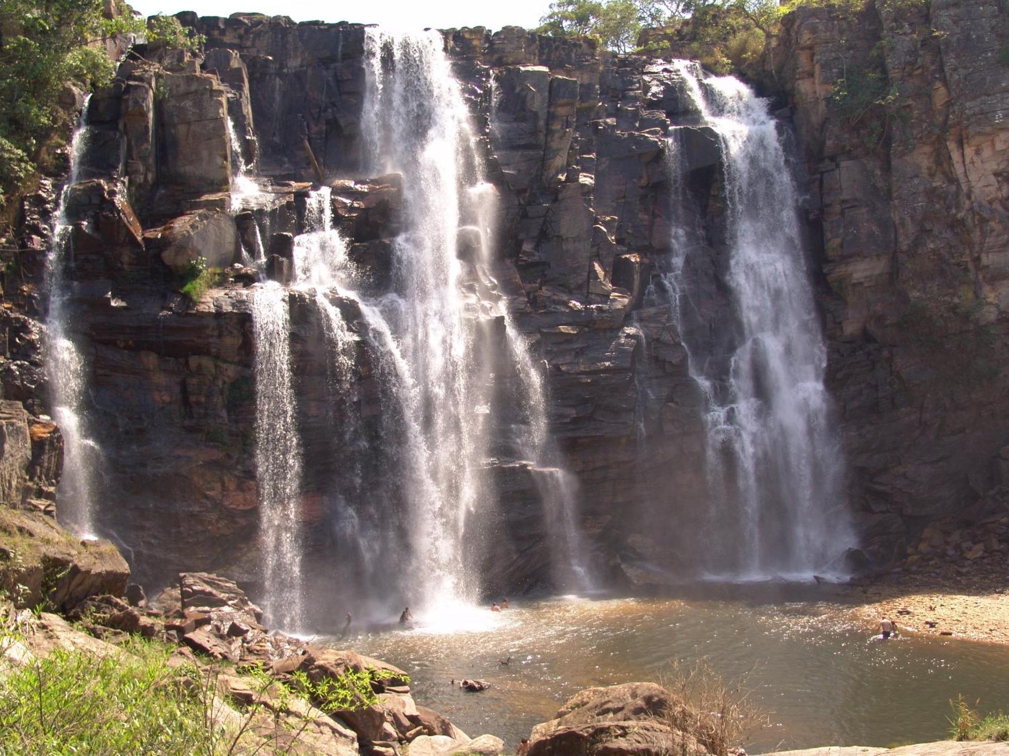 Salto Corumba Hotel Camping Clube Corumbá de Goiás Kültér fotó