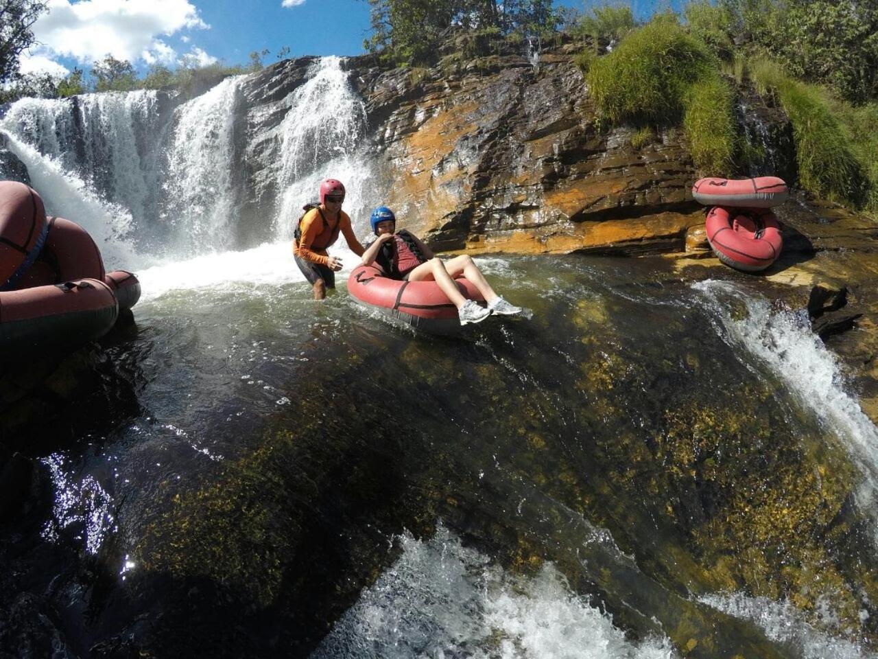 Salto Corumba Hotel Camping Clube Corumbá de Goiás Kültér fotó