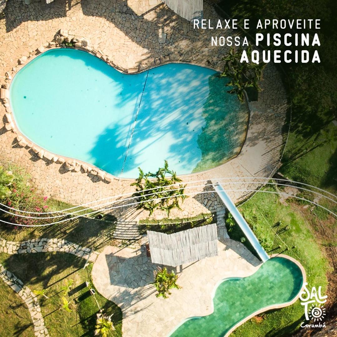 Salto Corumba Hotel Camping Clube Corumbá de Goiás Kültér fotó