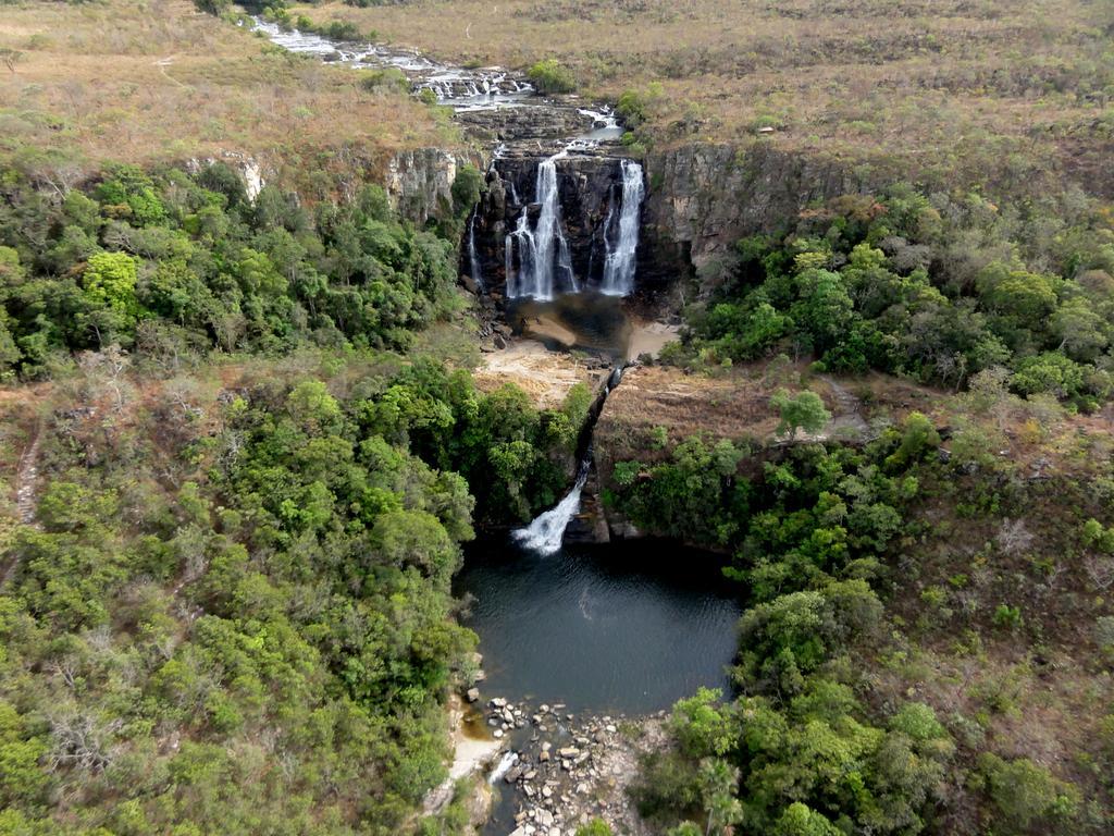 Salto Corumba Hotel Camping Clube Corumbá de Goiás Kültér fotó